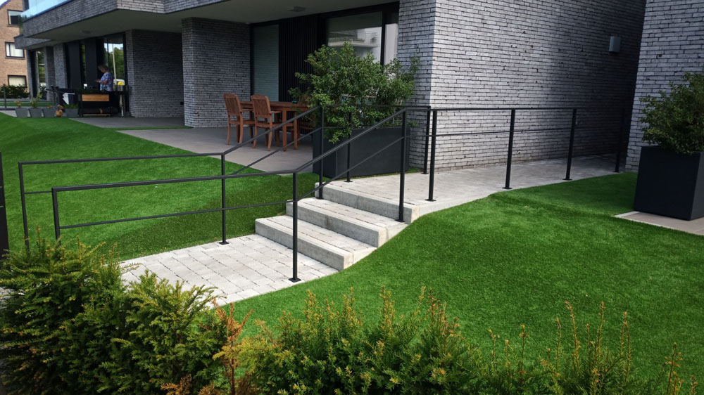 Inoxbalustrade-mat-zwart