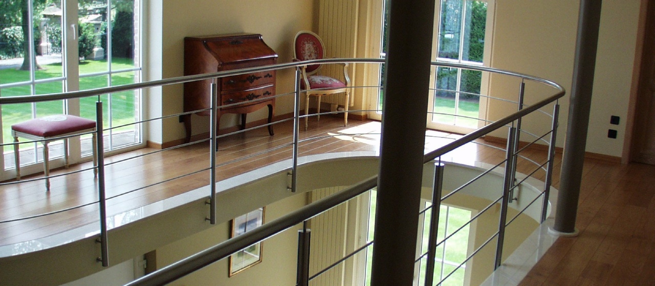 Gebogen inox balustrades 15