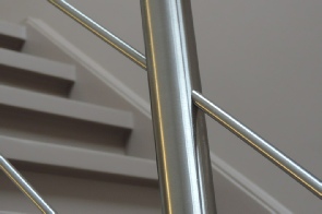 Staanders inox met tussenverdeling